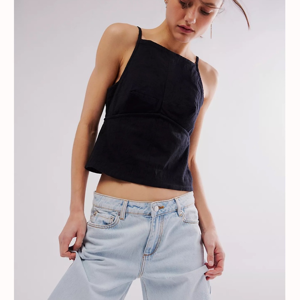 Free people black top. NWT